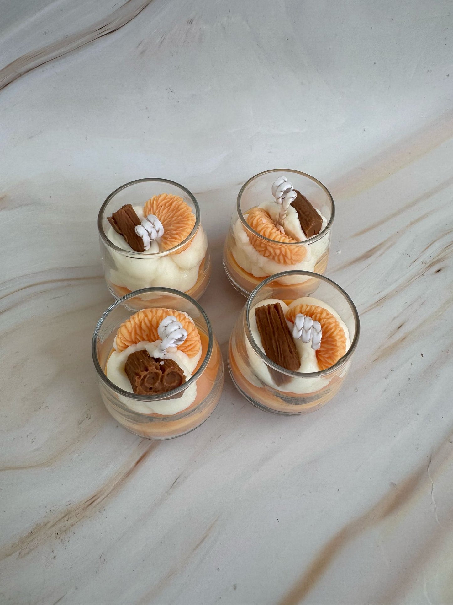 Vela aromática Mini postre "Prosperidad"