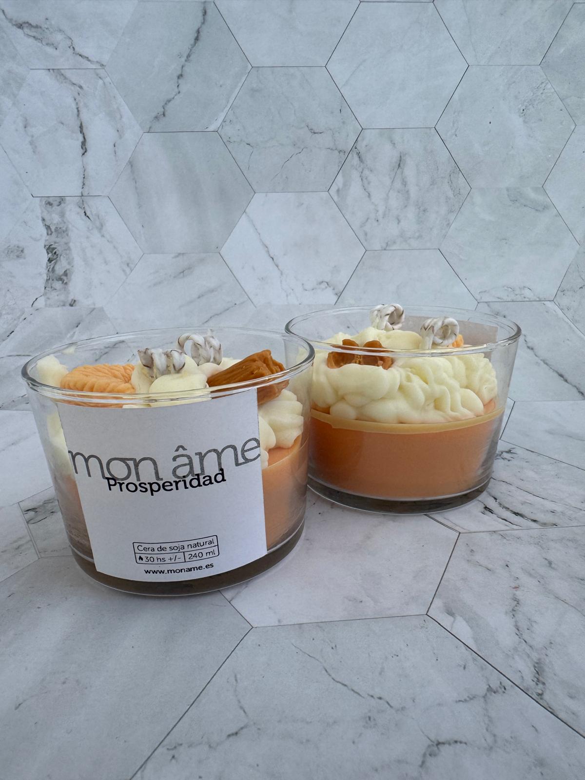 Vela aromática Postre "Prosperidad"