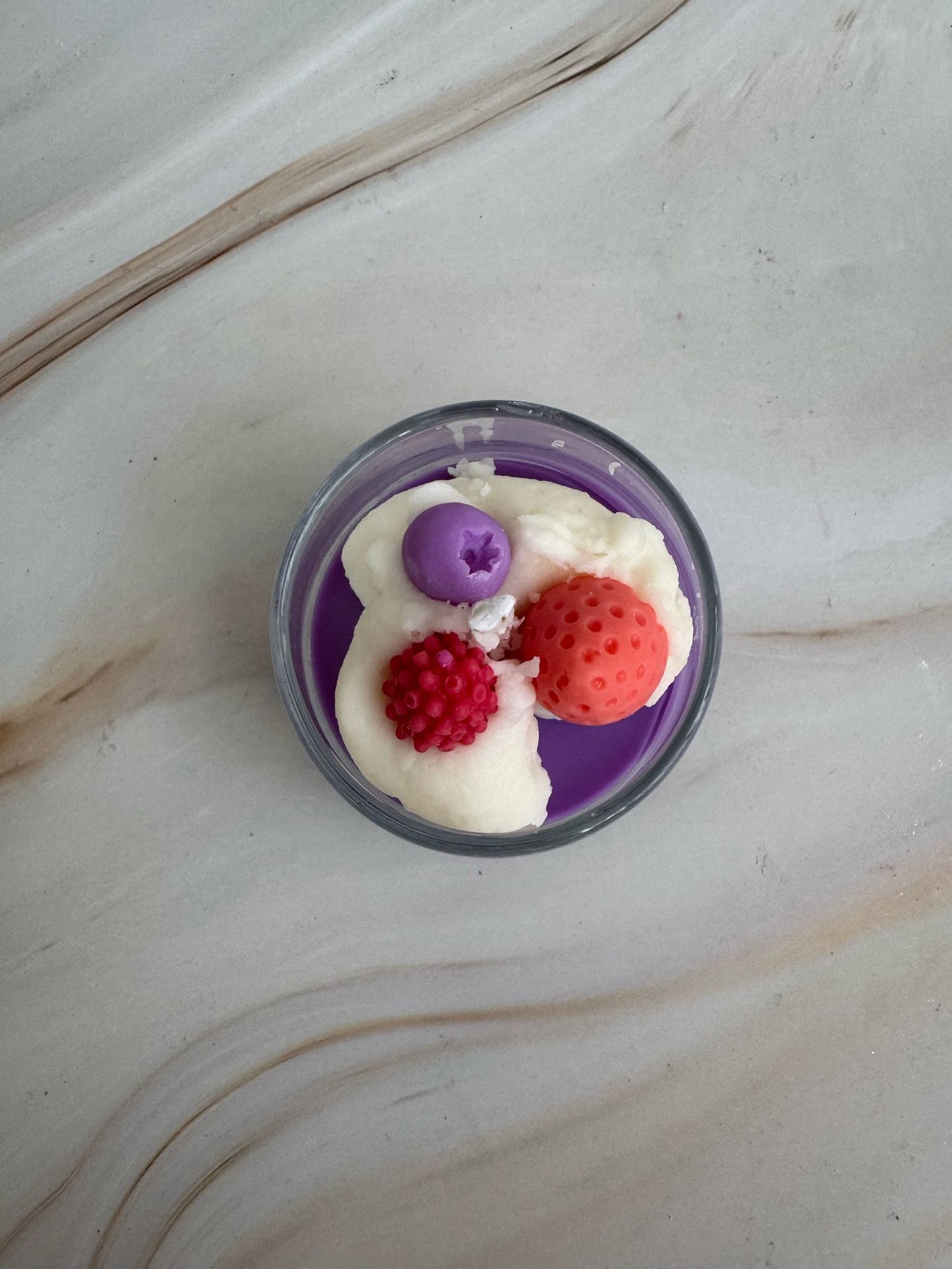 Vela aromática Mini Postre "Bosque encantado"