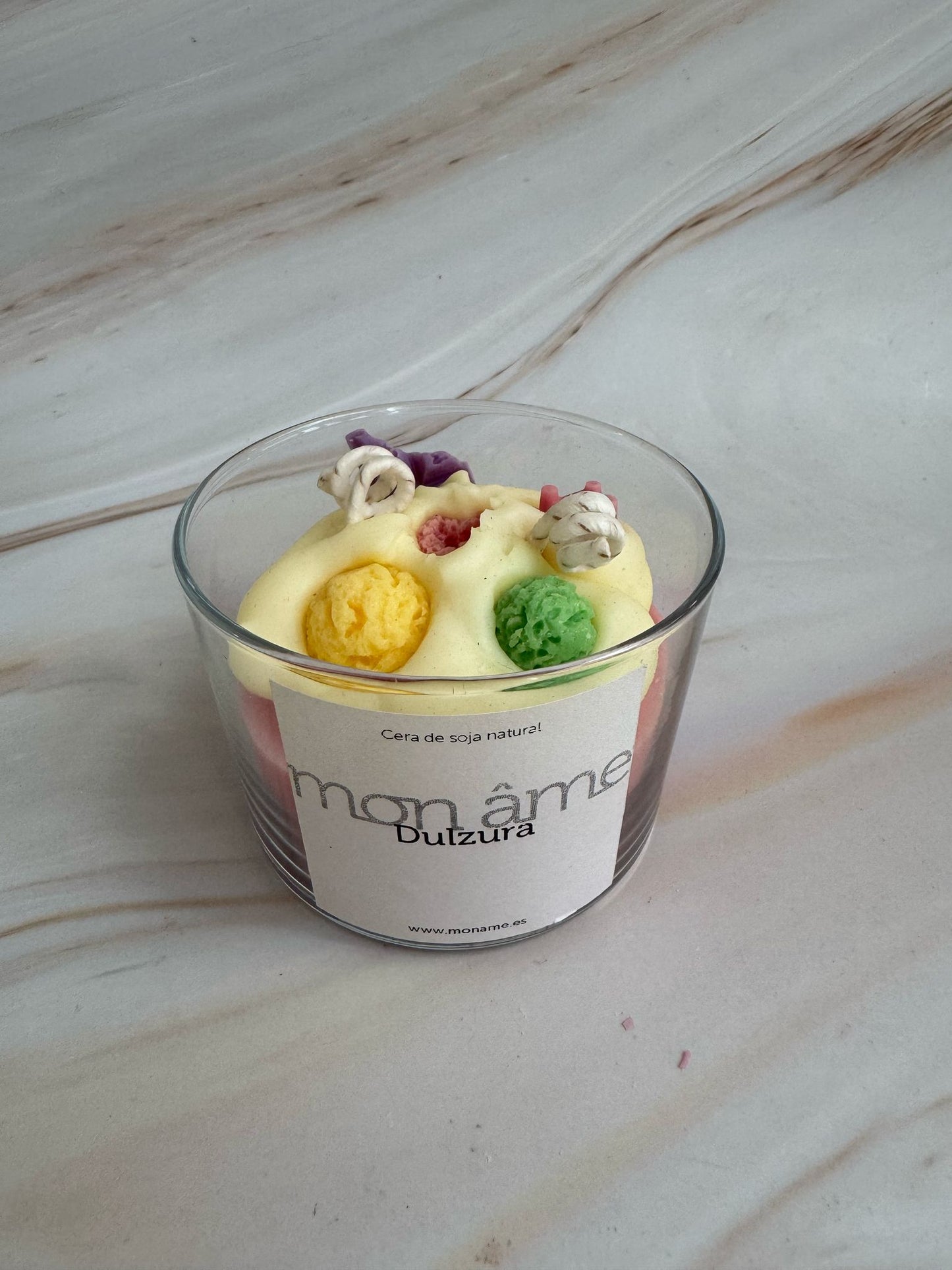 Vela aromática Postre "Dulzura"