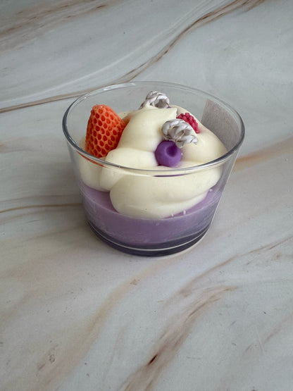 Vela aromática Postre "Frutos rojos"