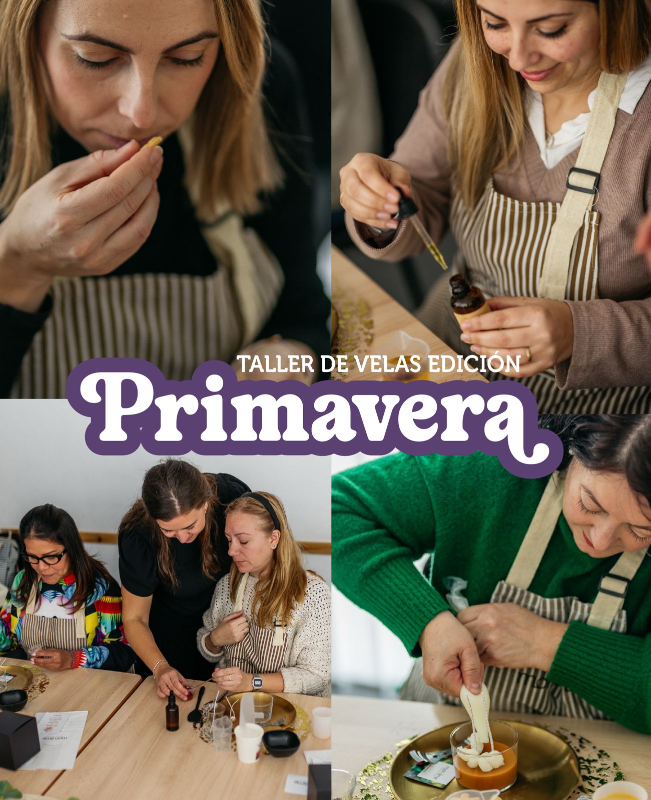 Talleres creativos Mon âme – Velas con alma, momentos para ti.